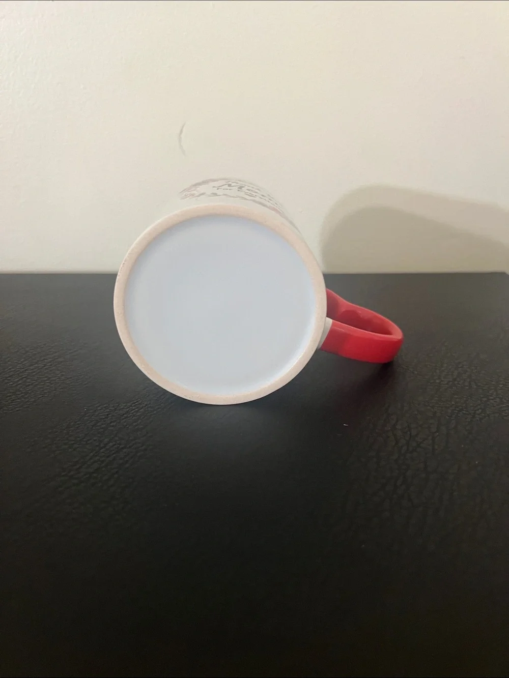 Heart-Handle 'Thank You Mom' Floral Mug - Red & White